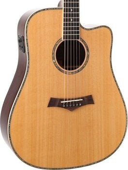 Dreadnought z elektroniką Arrow Platinum Elite D CE Natural Dreadnought z elektroniką - 5