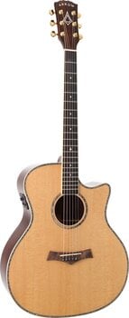 Chitarra Semiacustica Jumbo Arrow Platinum Elite A CE Natural Chitarra Semiacustica Jumbo - 4
