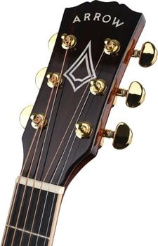 Guitare Dreadnought acoustique-électrique Arrow Platinum Elite D CE Mahogany Guitare Dreadnought acoustique-électrique - 8