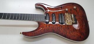 Electric guitar Jackson Pro Plus Series Soloist SLA3Q EB Amber Tiger Eye Electric guitar (Pre-owned) - 1