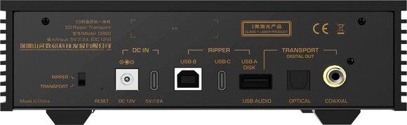 Odtwarzacz CD Hi-Fi Shanling CR60 Black Odtwarzacz CD Hi-Fi - 4