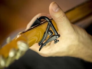 Acoustic Guitar Capo Shubb C1 Black Acoustic Guitar Capo - 2
