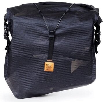 Bicycle bag Woho X-Touring Bikepacking Pannier Pair Rack Bag Cyber Camo Diamond Black 36 L (Pre-owned) - 5