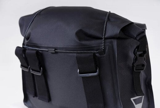 Bicycle bag Woho X-Touring Bikepacking Pannier Pair Rack Bag Cyber Camo Diamond Black 36 L (Pre-owned) - 9