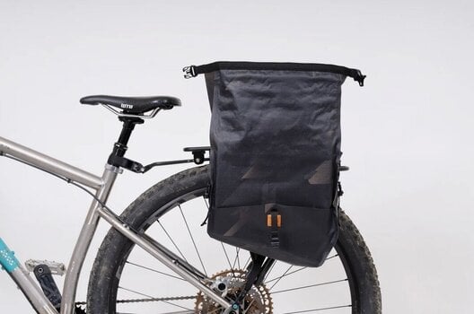 Bicycle bag Woho X-Touring Bikepacking Pannier Pair Rack Bag Cyber Camo Diamond Black 36 L (Pre-owned) - 19