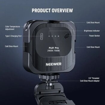 Luz de estúdio Neewer PL81 PRO Luz de estúdio - 3