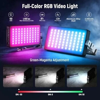NEEWER SL90 Pro RGB LEDビデオライト Amazon | NEEWER SL90 Pro RGBビデオライト 12W 撮影ライト