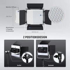 Luz de estúdio Neewer 660 kit RGB Luz de estúdio - 3