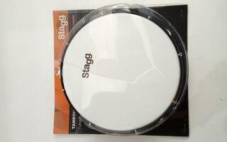 Fellbezogenes Tambourin Stagg TAB-210P/WD Fellbezogenes Tambourin (Nur ausgepackt) - 1