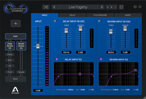 Virtuális effekt Apogee Clearmountain's Domain (Digitális termék) - 2