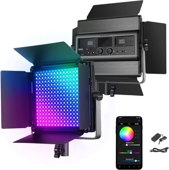 Lumină de studio Neewer PNW-117 2xRGB1200 Kit Lumină de studio - 2
