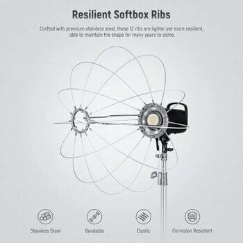 Studiolys Neewer NS65L Softbox 65x55cm - 5