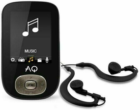 Portable Music Player AQ MP03BL Black - 5