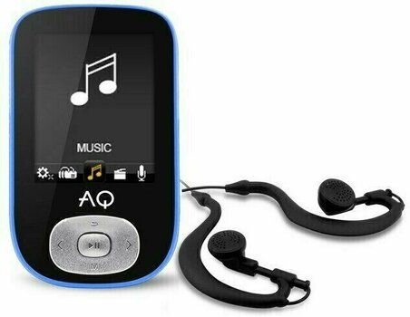 Lecteur de musique portable AQ MP03BL Bleu - 2