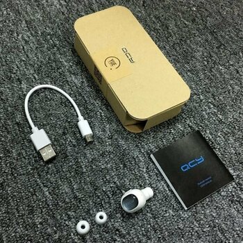 Безжични In-ear слушалки QCY Q26 Mono White - 2