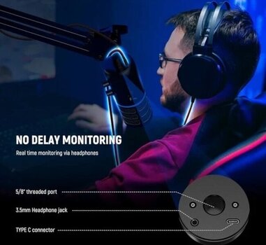 USB mikrofon  Neewer CM27 RGB USB mikrofon  - 5