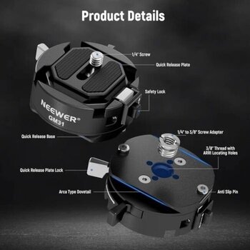 Szerelőkonzol Neewer GM31 Arca Szerelőkonzol - 4