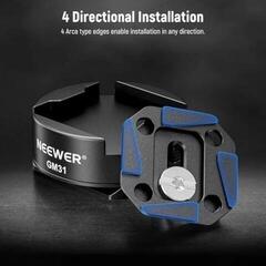 Монтажна скоба Neewer GM31 Arca Монтажна скоба - 4