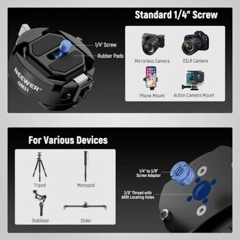 Szerelőkonzol Neewer GM31 Arca Szerelőkonzol - 6