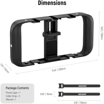 Držač za pametni telefon ili tablet Neewer A104 Posjednik - 2