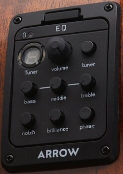 Elektroakustična jumbo Arrow Platinum A CE Natural Elektroakustična jumbo - 10