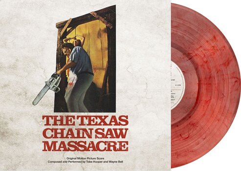 Disc de vinil Tobe Hooper & Wayne Bell - The Texas Chain Saw Massacre (Clear with Blood Red Splatter Coloured) (LP) - 2