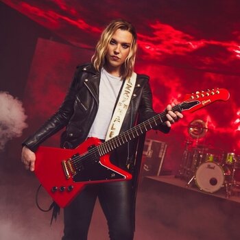 Guitarra elétrica Gibson Lzzy Hale Signature Explorerbird Cardinal Red Guitarra elétrica - 10