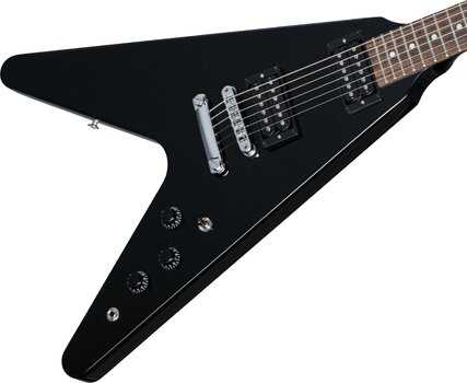 Elektrická kytara Gibson 80s Flying V Ebony Elektrická kytara - 4