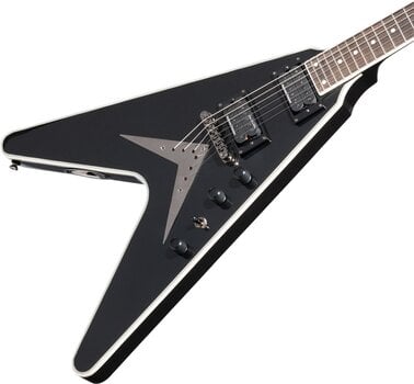 E-Gitarre Epiphone Dave Mustaine Flying V Custom Black Metallic E-Gitarre - 4