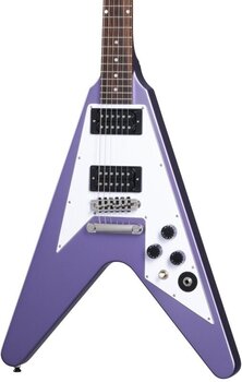 Electric guitar Epiphone Kirk Hammett 1979 Flying V Purple Metallic Electric guitar - 4