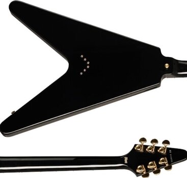 Električna kitara Gibson Flying V Gloss Ebony Električna kitara - 5