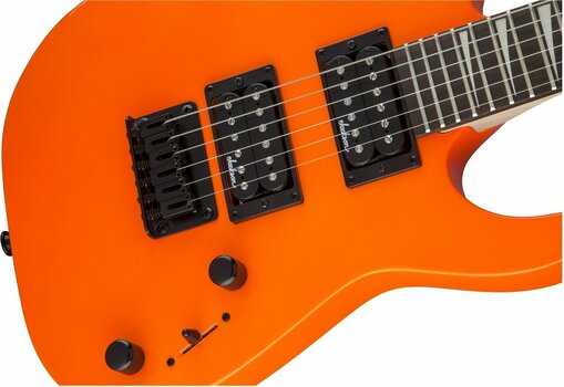 Guitare électrique Jackson JS1X Dinky Minion AH FB Neon Orange - 6