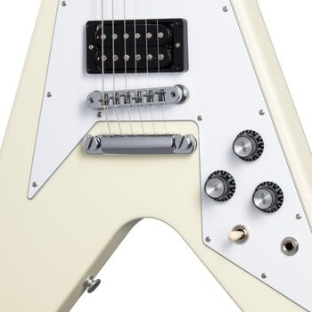 E-Gitarre Gibson 70s Flying V Classic White E-Gitarre - 5