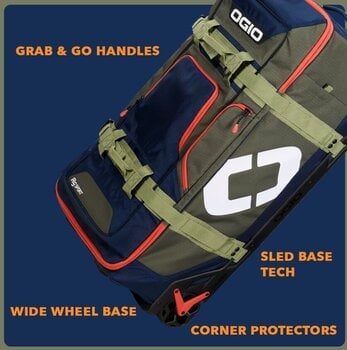 Koffer/Rucksäcke Ogio Rig ST 9800 Koffer mit 2 Rädern Black 132 L - 12