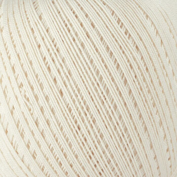 Háčkovací příze Nitarna Ceska Trebova Nika 7104 Cream Háčkovací příze - 2