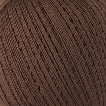 Háčkovací příze Nitarna Ceska Trebova Nika 7864 Dark Brown Háčkovací příze - 2