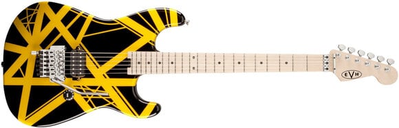 Gitara elektryczna EVH Stripe Series Black with Yellow Stripes Gitara elektryczna - 2