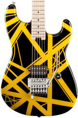Elektrische gitaar EVH Stripe Series Black with Yellow Stripes Elektrische gitaar - 2