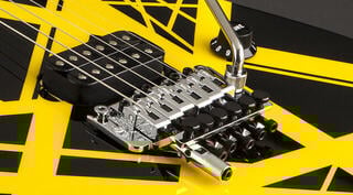 Elektrische gitaar EVH Stripe Series Black with Yellow Stripes Elektrische gitaar - 5
