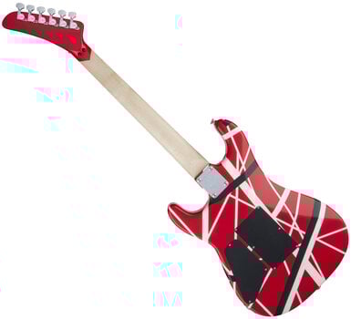 Guitare électrique EVH Striped Series 5150 MN Red Black and White Stripes Guitare électrique - 2