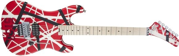 Guitare électrique EVH Striped Series 5150 MN Red Black and White Stripes Guitare électrique - 4