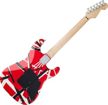 Elektrická kytara EVH Striped Series MN Red Black and White Stripes Elektrická kytara - 2