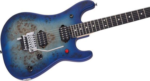 Chitarra Elettrica EVH 5150 Series Deluxe Poplar Burl EB Aqua Burst Chitarra Elettrica - 5