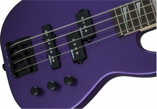 Elektrische basgitaar Jackson JS1X Concert Bass Minion AH FB Pavo Purple - 7