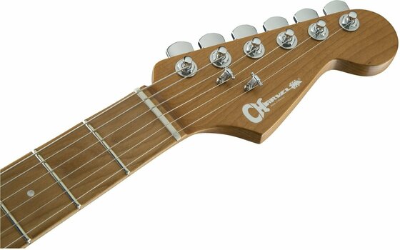 Elektrická gitara Charvel Pro-Mod DK24 HSH 2PT CM Satin Orange Crush - 6