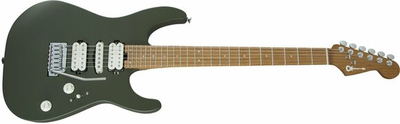 Elektrická kytara Charvel Pro-Mod DK24 HSH 2PT CM Matte Army Drab - 2