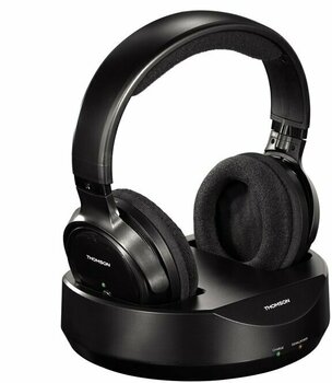 Bezdrátová sluchátka na uši Thomson WHP3001 Black - 4