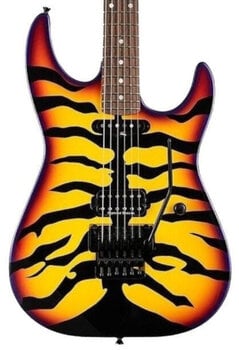 Elektrische gitaar ESP George Lynch Yellow with Sunburst Tiger Graphic Elektrische gitaar - 4