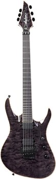 Guitare électrique Jackson Chris Broderick Soloist 6 Transparent Black Guitare électrique - 2