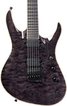 Guitare électrique Jackson Chris Broderick Soloist 6 Transparent Black Guitare électrique - 3